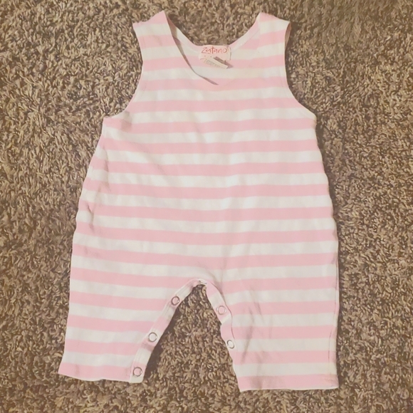 Striped Tank Onesie - Picture 1 of 2
